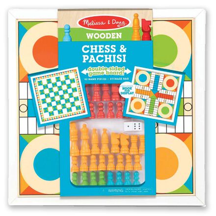  Wooden Chess &amp; Pachisi 