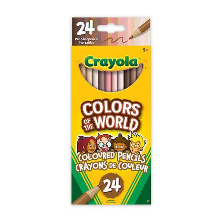  Crayola Colors of the World Colored Pencils 24-pack 