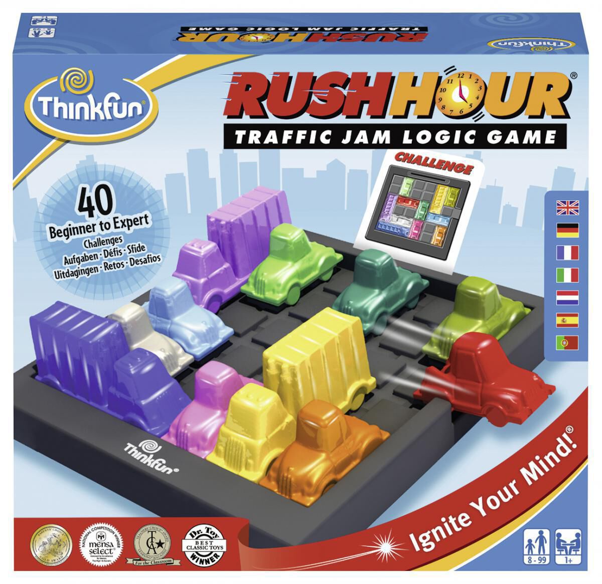 ThinkFun Rush Hour Traffic Jam Logic Game for sale online 
