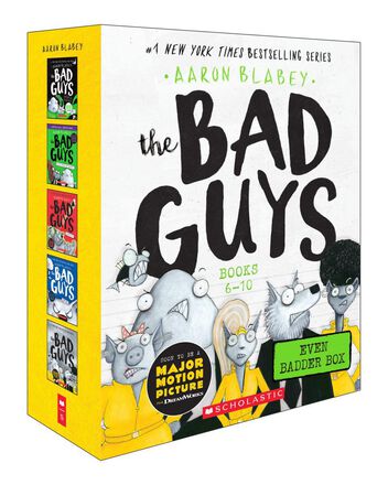  Bad Guys Even Badder Box Set Books 6-10 