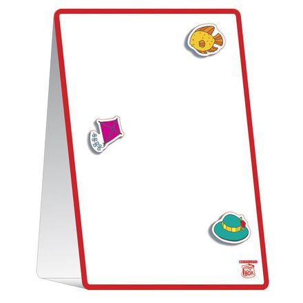  The Little Red Toolbox: Magnetic Tabletop Learning Easel 