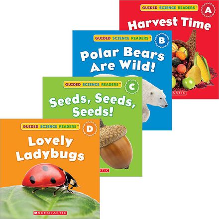  Guided Science Readers: Seasons Pack (A-D) 