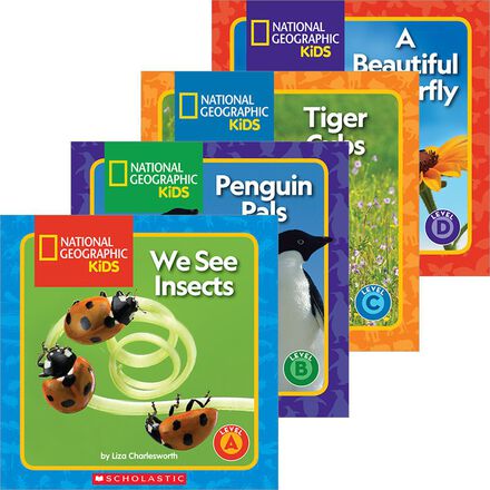 National Geographic Kids: Guided Reader Pack (A-D) | Classroom Essentials  Scholastic Canada
