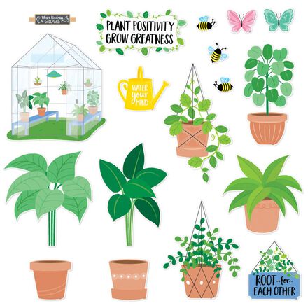  Plant Positive Bulletin Board Set 