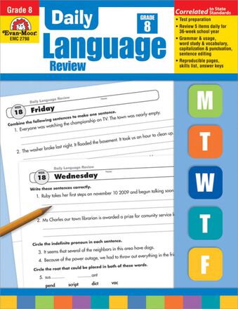 Daily Language Review Grade 8