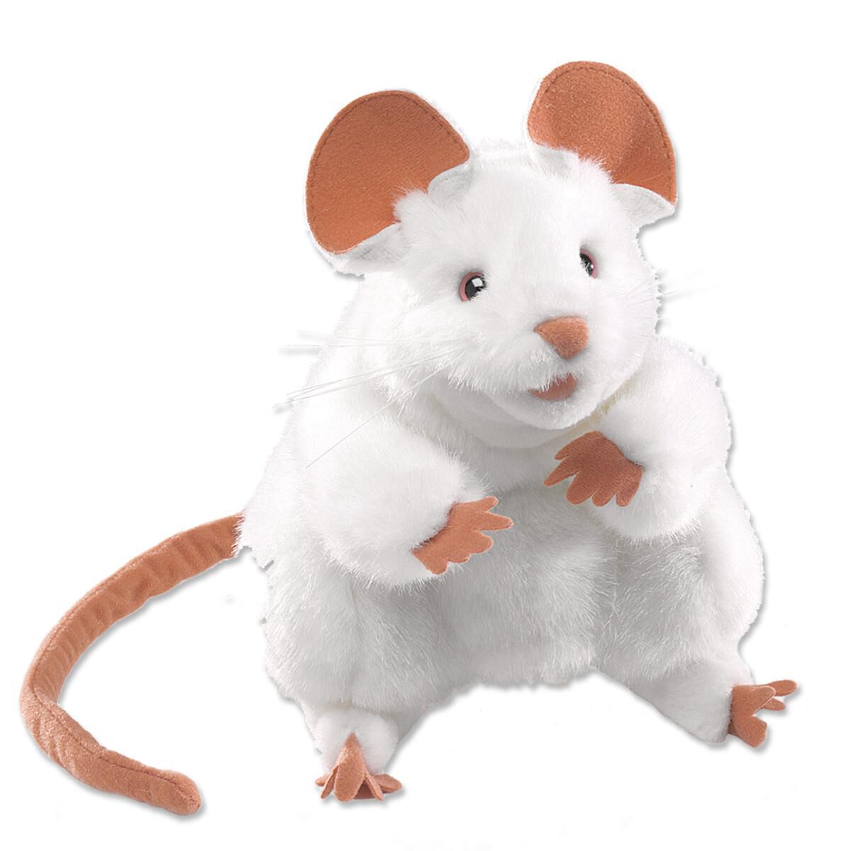 Lovely field mouse hand puppet game puppets storytelling animal gift new 