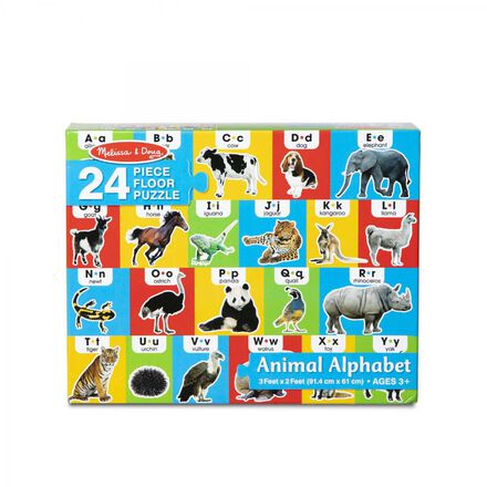  Animal Alphabet Floor Puzzle 