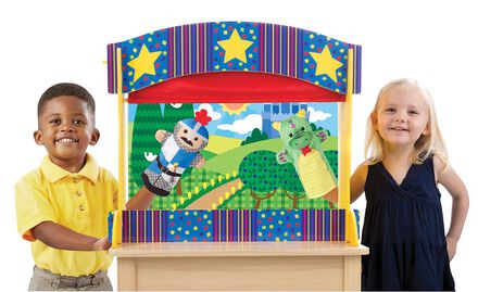 Tabletop Puppet Theatre 