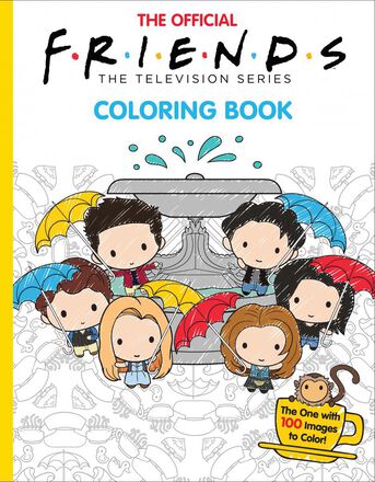 The Official Friends Coloring Book 