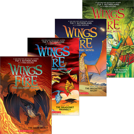  Wings of Fire Graphic Novels #1-#5 Pack 