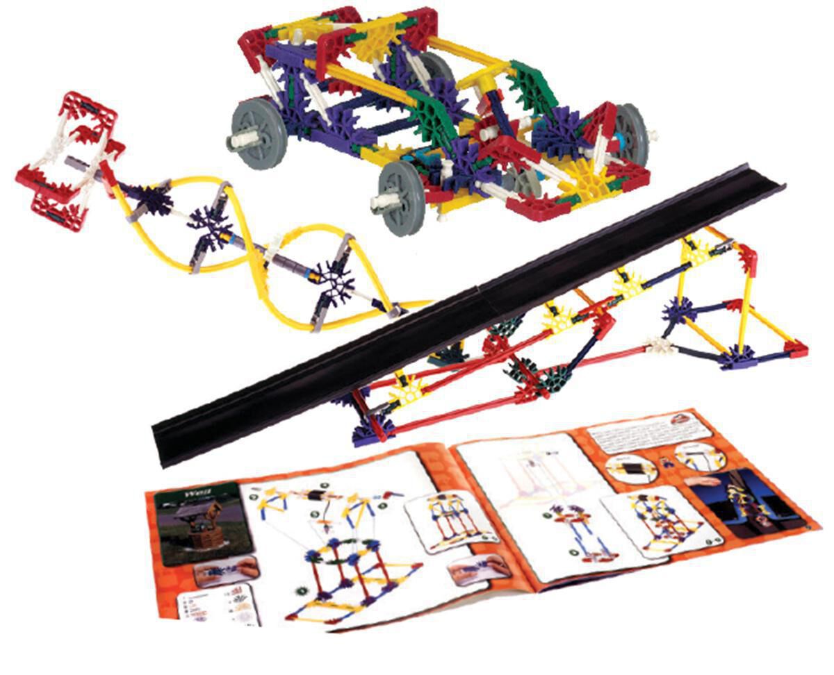 Axles & Inclined Planes K'NEX STEM KNEX Intrucuction to simple machines Wheels 