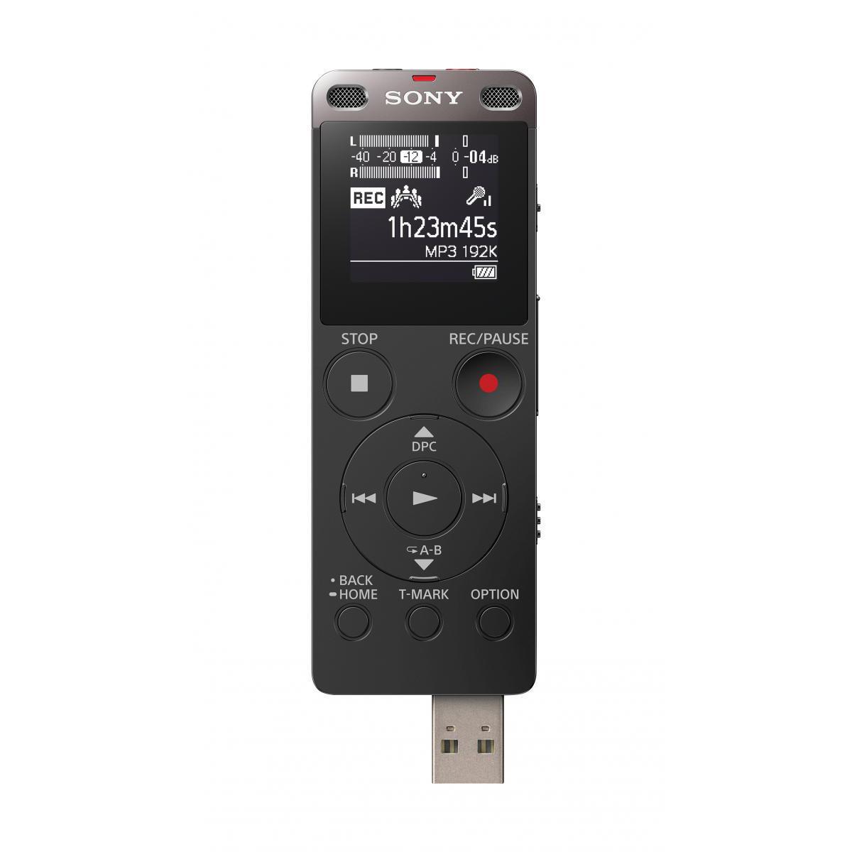  Enregistreur vocal numérique avec USB intégré Sony® 