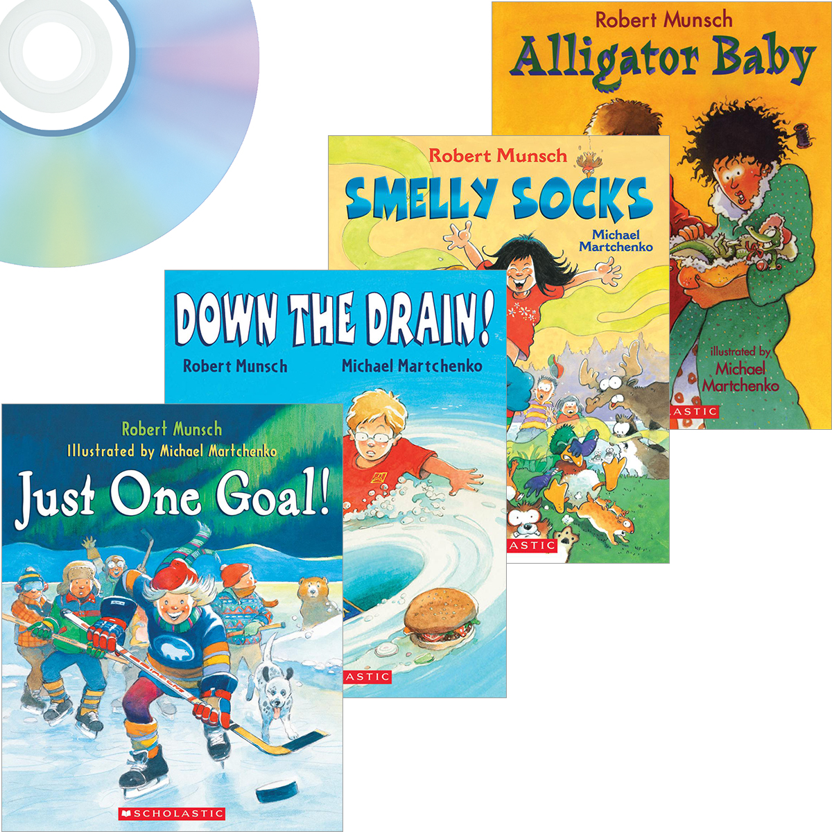  Munsch Favourites Book and CD Pack 
