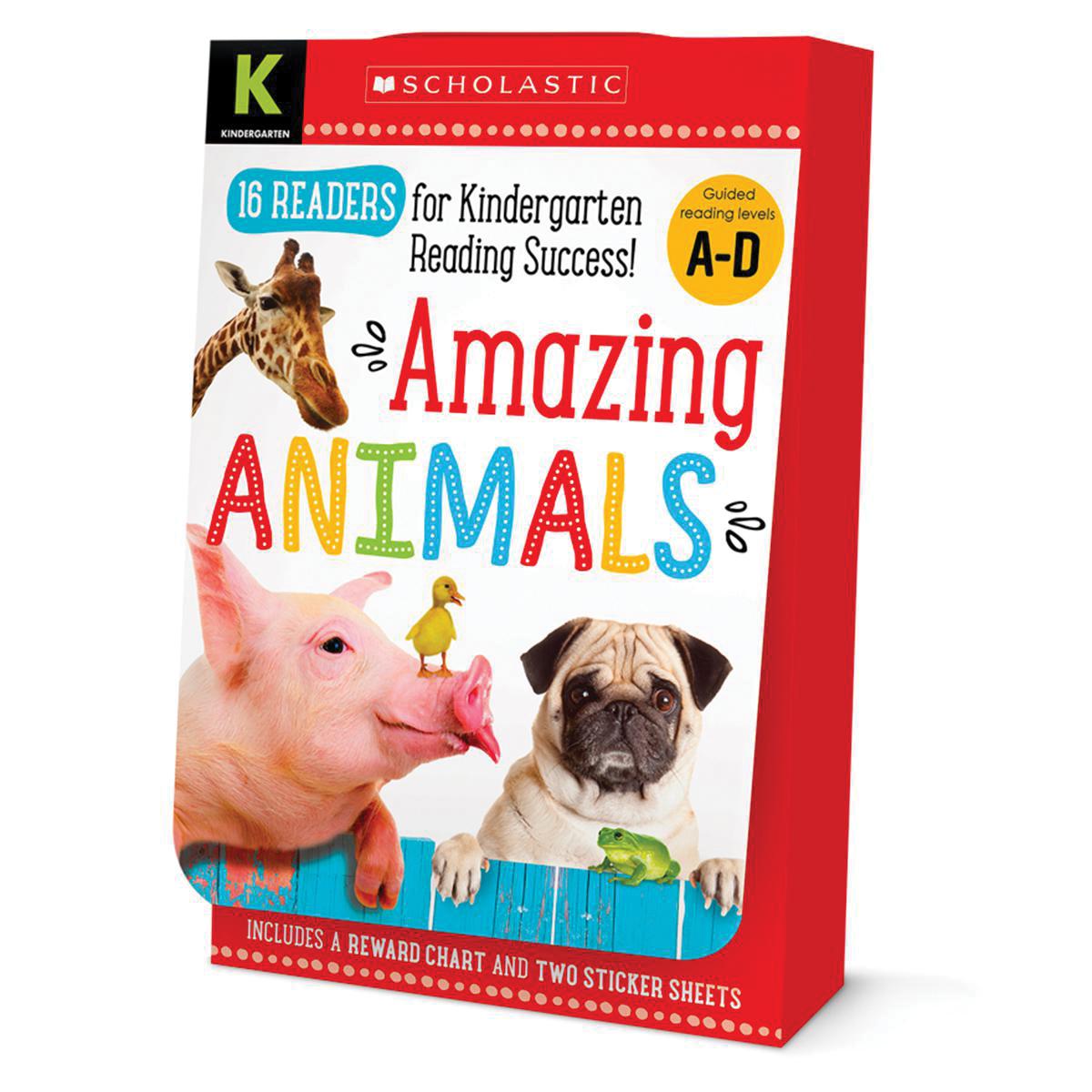  Scholastic Amazing Animals Box Set (A - D) 
