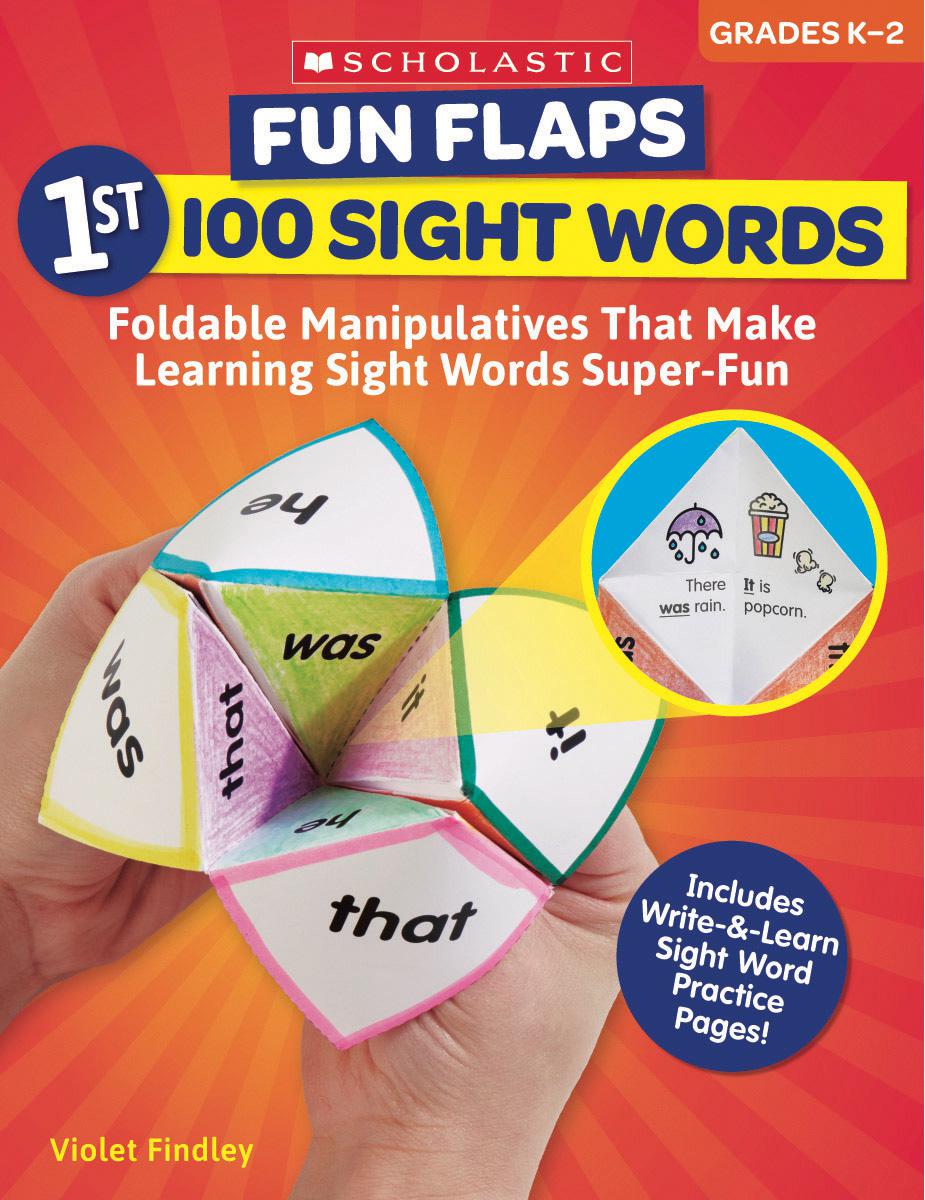  Fun Flaps: 1st 100 Sight Words: Grades K-2