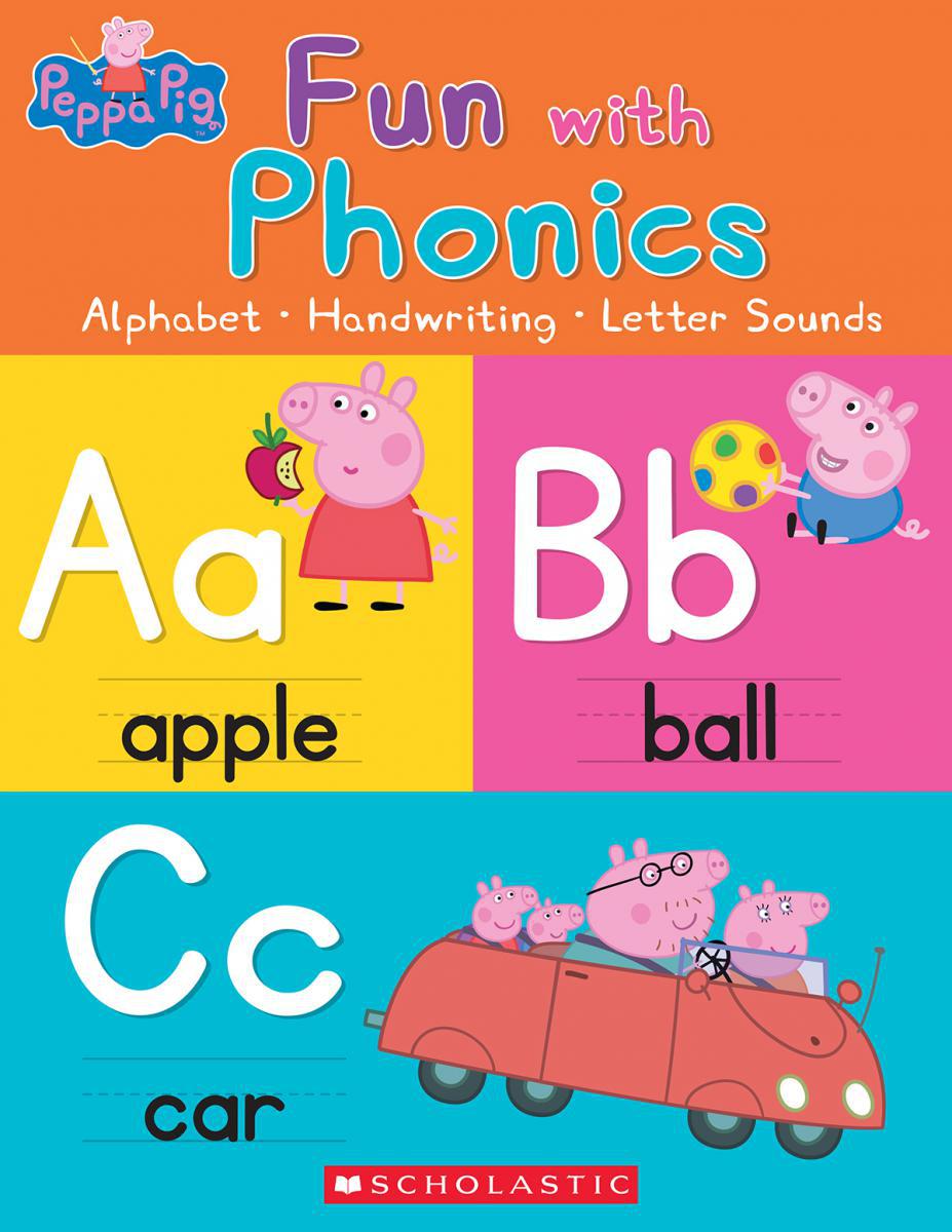  Peppa Pig: Fun with Phonics Early Learning Workbook 