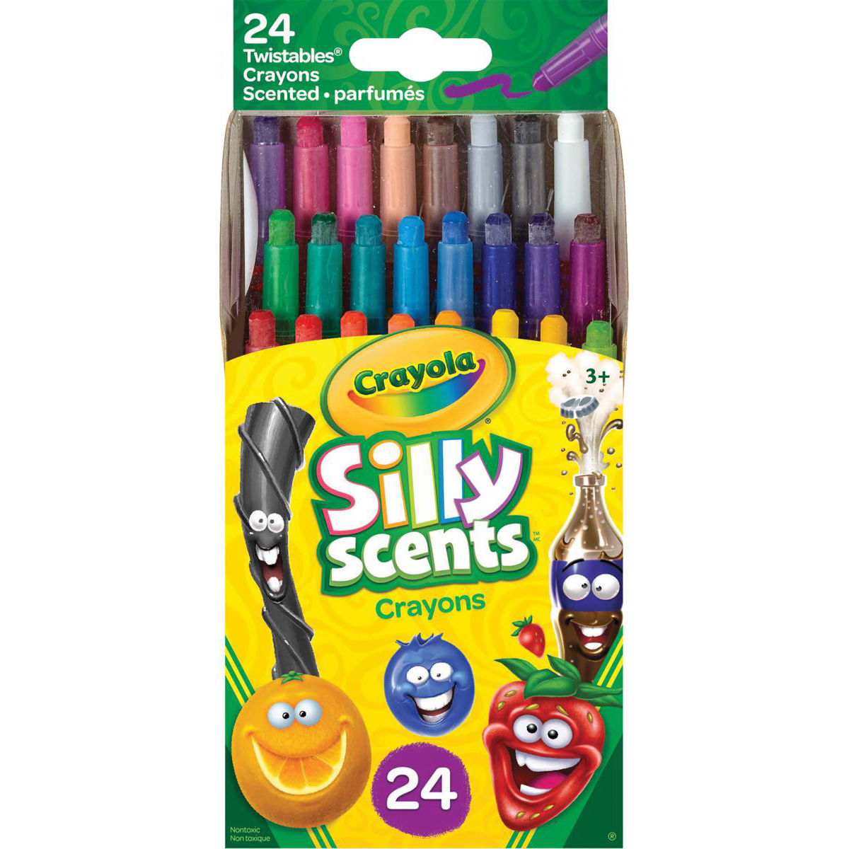  Crayola® Silly Scents Mini Twistables Crayons 24 Pack 