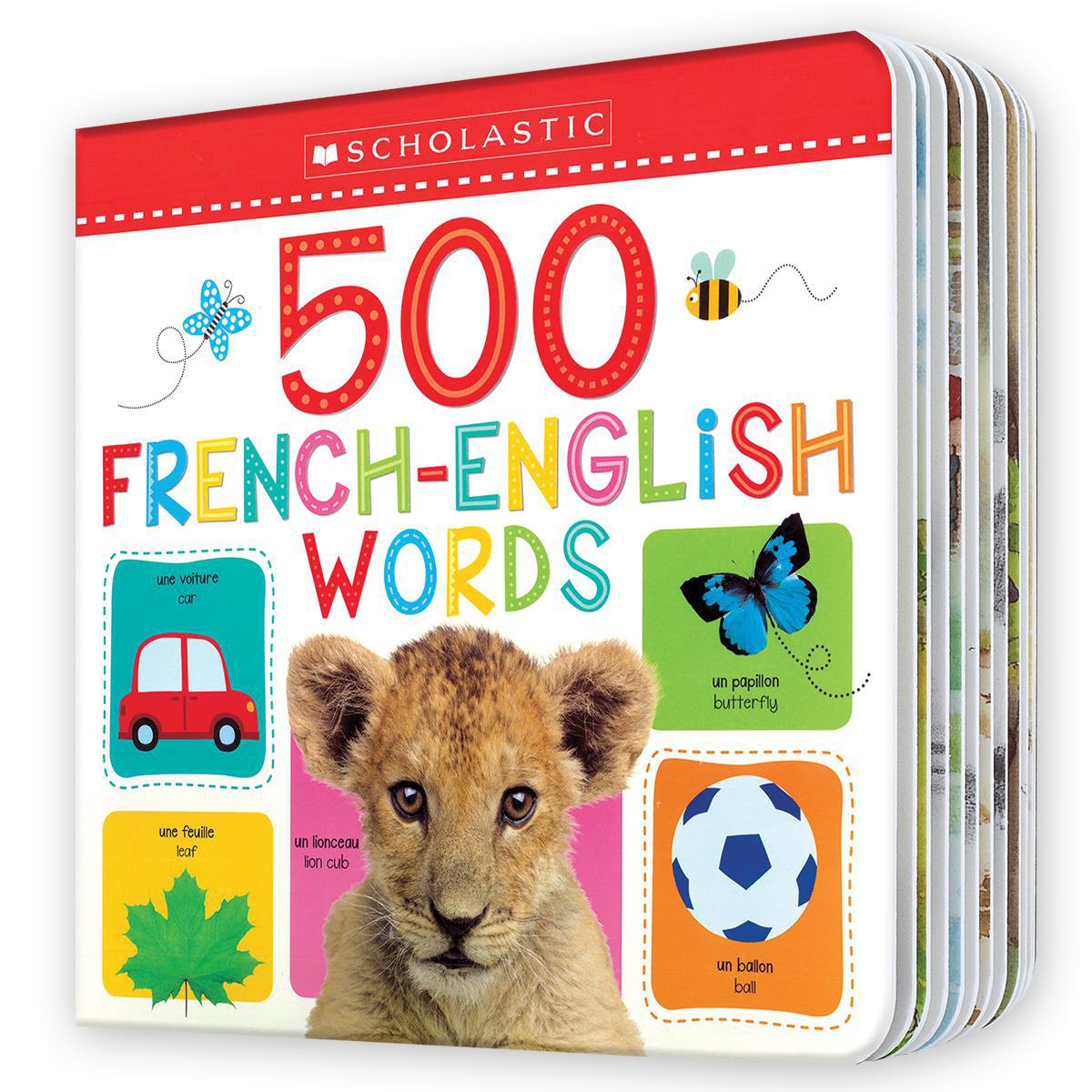  Scholastic: 500 French-English Words 