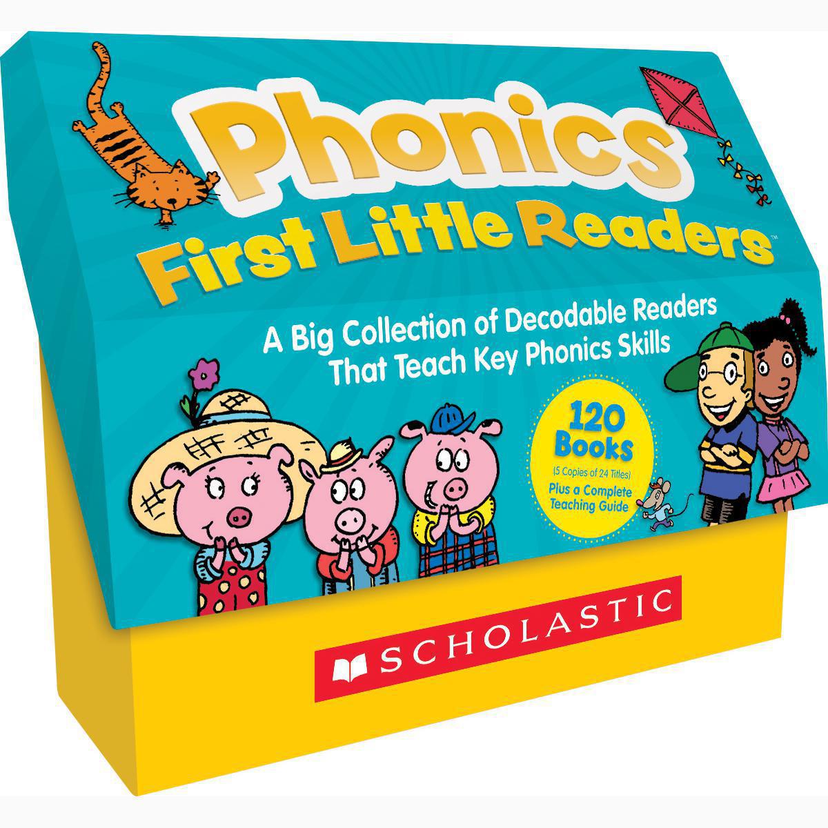  Phonics First Little Readers: A Big Collection of Decodable Readers That Teach Key Phonics Skills 