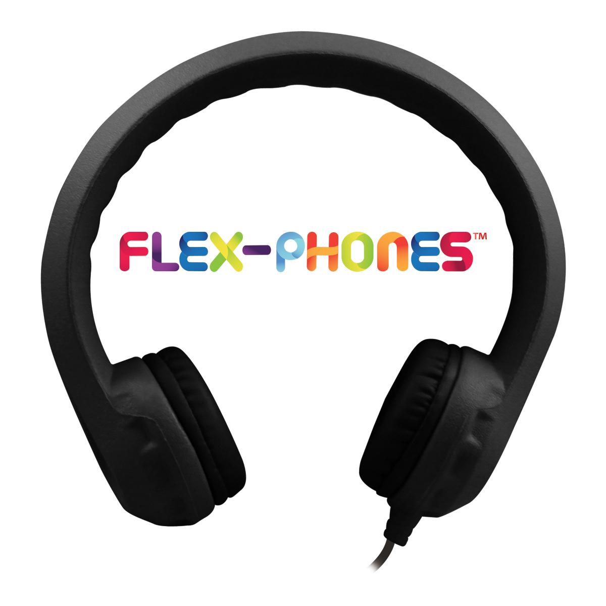  Écouteurs Hamilton Flex-Phones noirs 