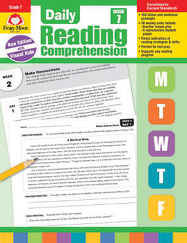  Daily Reading Comprehension: Grade 7 