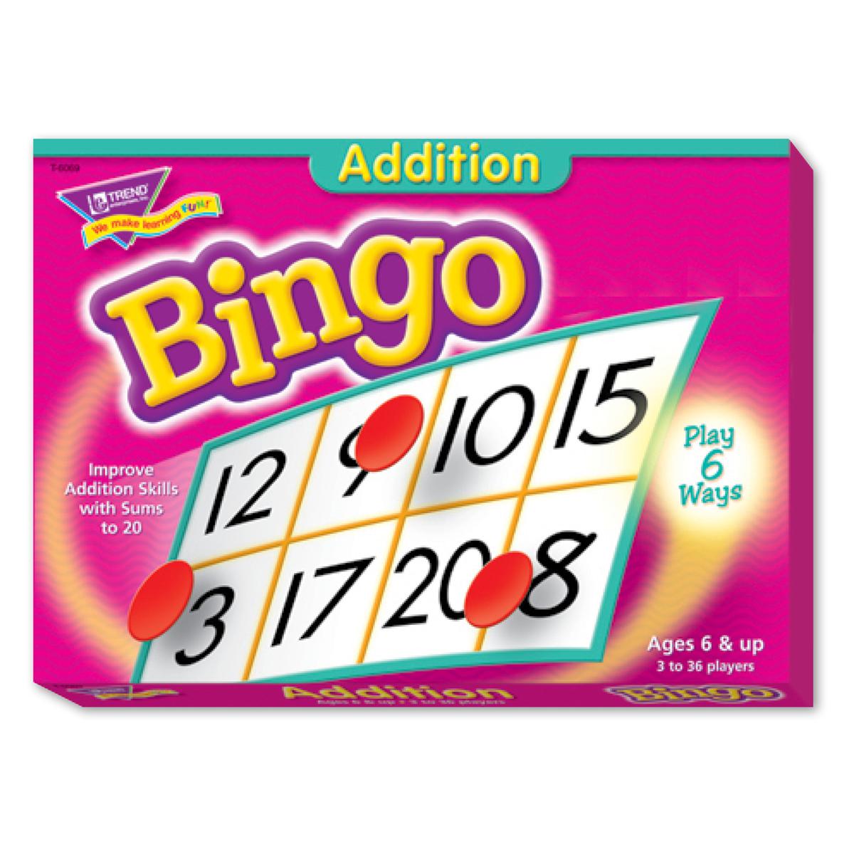  Addition Bingo 