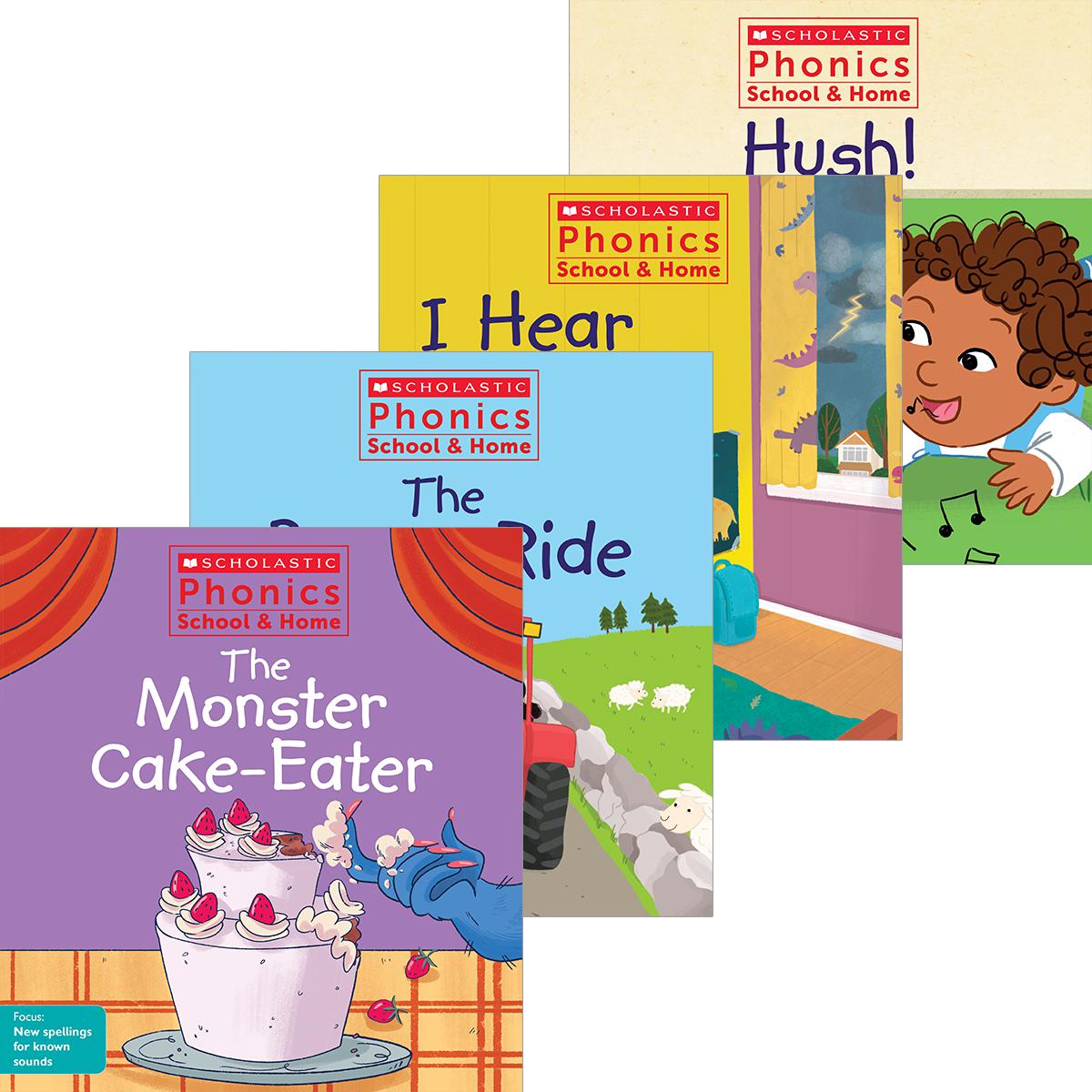 Scholastic Phonics School and Home: Complete Library Pack 