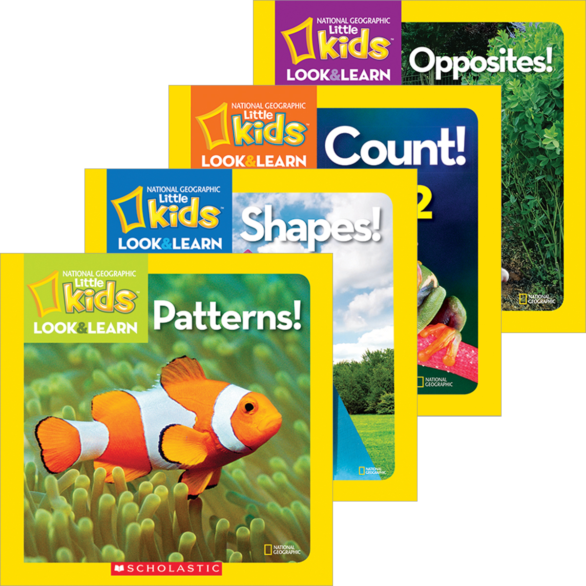  National Geographic Kids: Look &amp; Learn Concepts Pack 