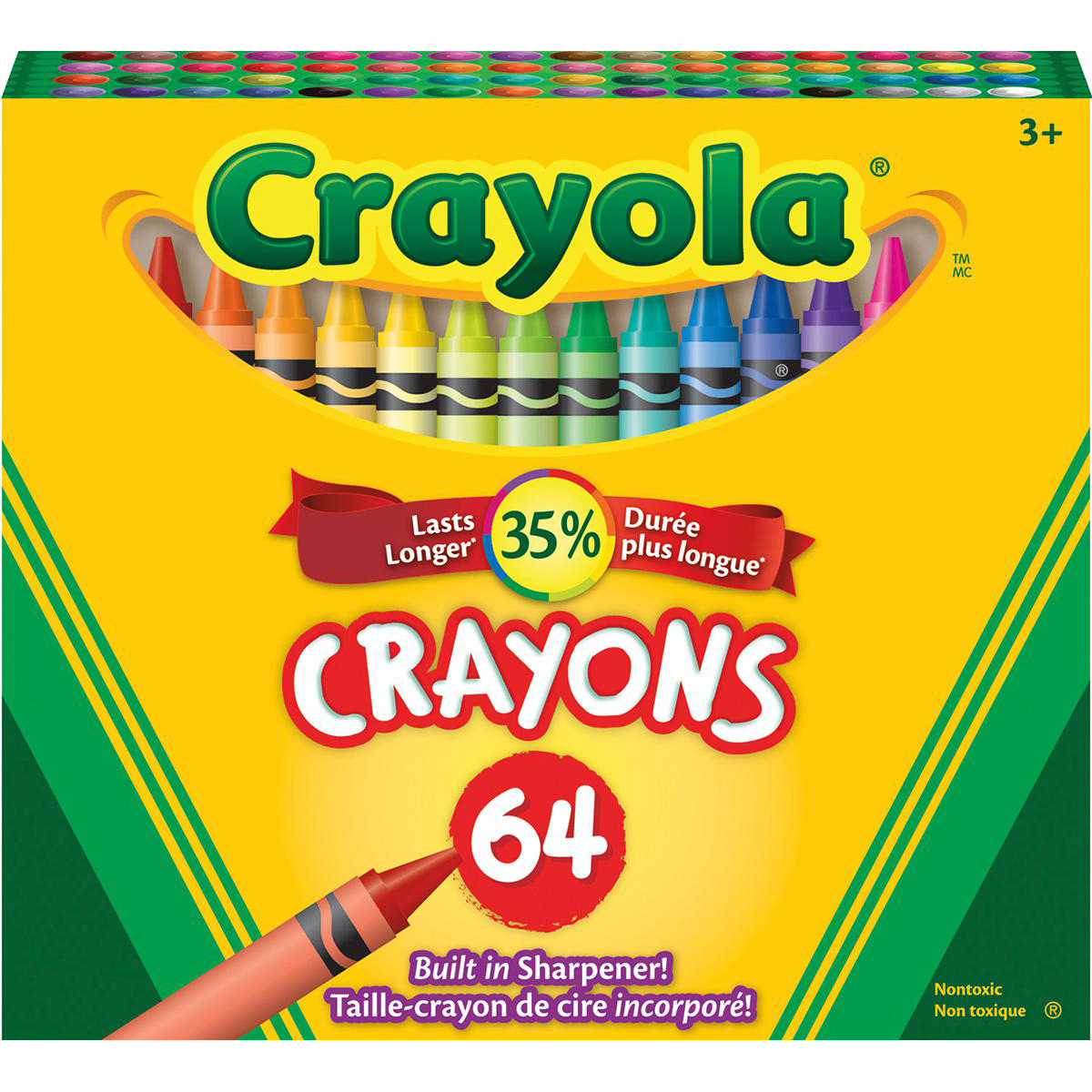  Crayons de cire Crayola® (64) 