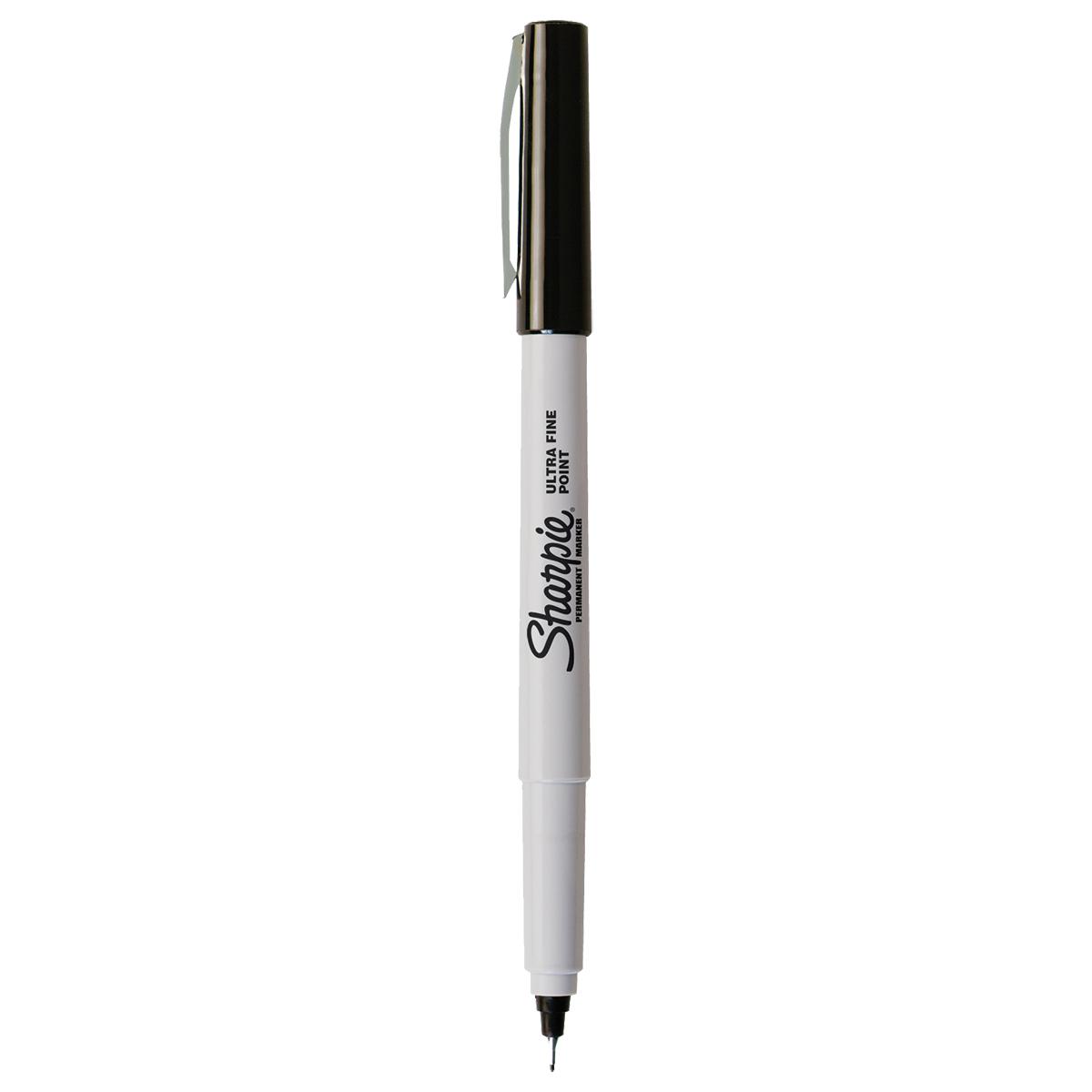 Sharpie® Markers: Ultra Fine Tip Black 