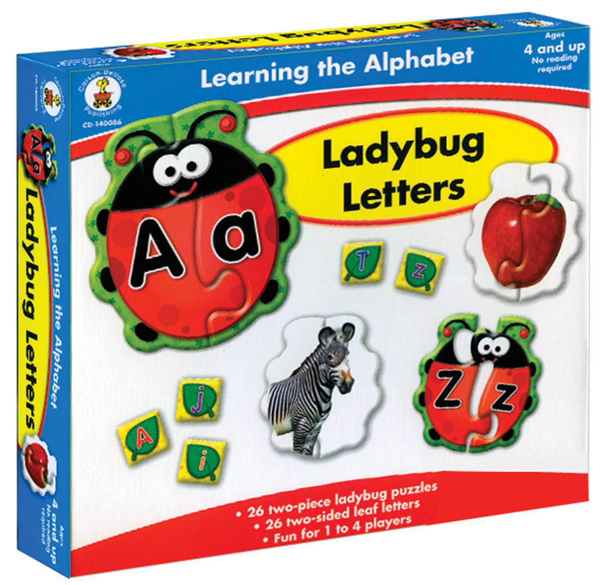  Ladybug Letters: Learning the Alphabet 