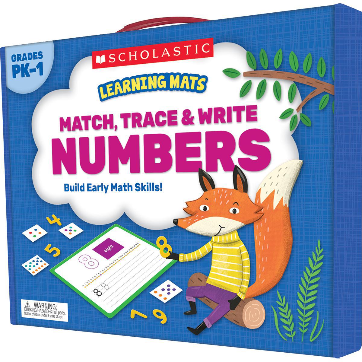  Learning Mats: Match, Trace &amp; Write Numbers 