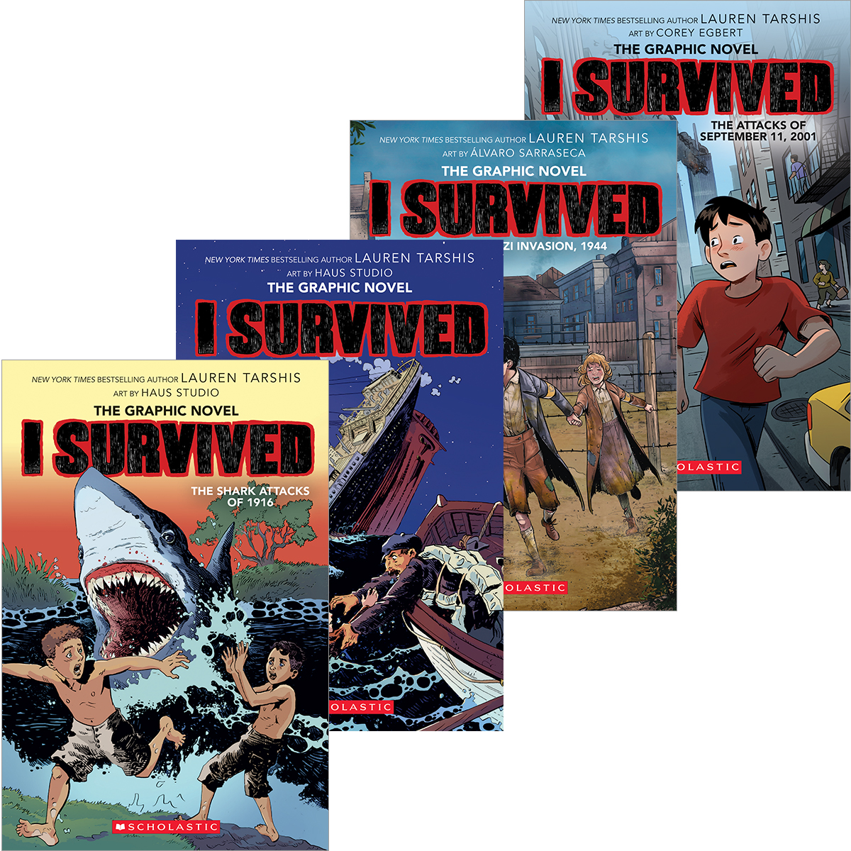  I Survived Graphic Novel 5 Pack 