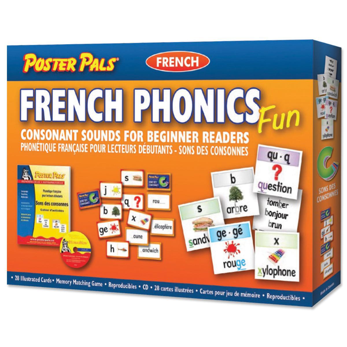  French Phonics Fun Les consonnes pour les lecteurs débutants