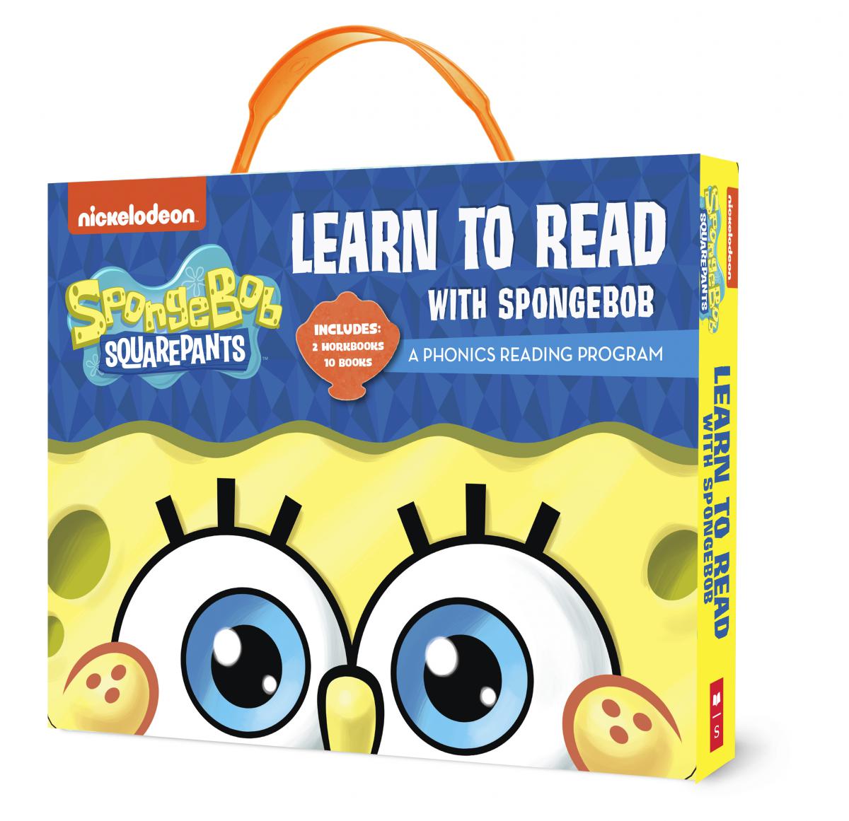  SpongeBob Squarepants: Learn to Read with SpongeBob Phonics Boxed Set 