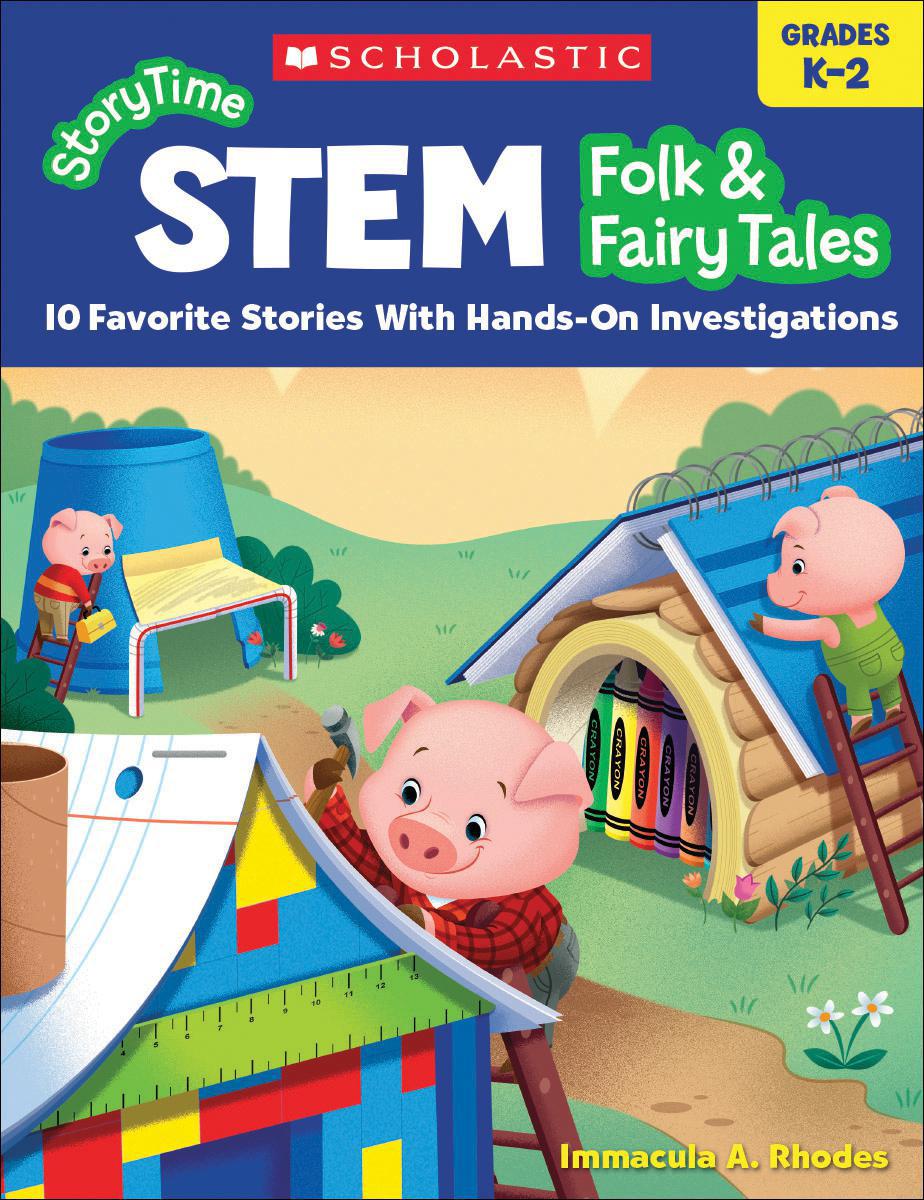  StoryTime STEM: Folk &amp; Fairy Tales 10 Favorite Stories with Hands-On Investigations 
