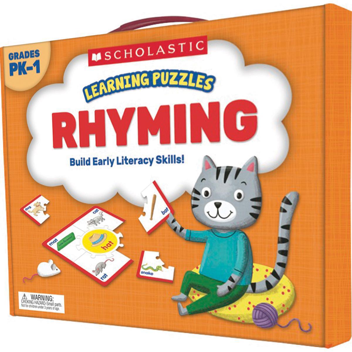  Learning Puzzles: Rhyming 