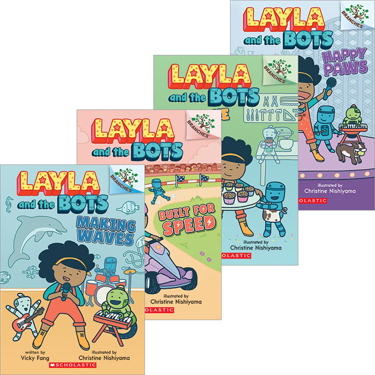  Layla and the Bots #1-#4 Pack 