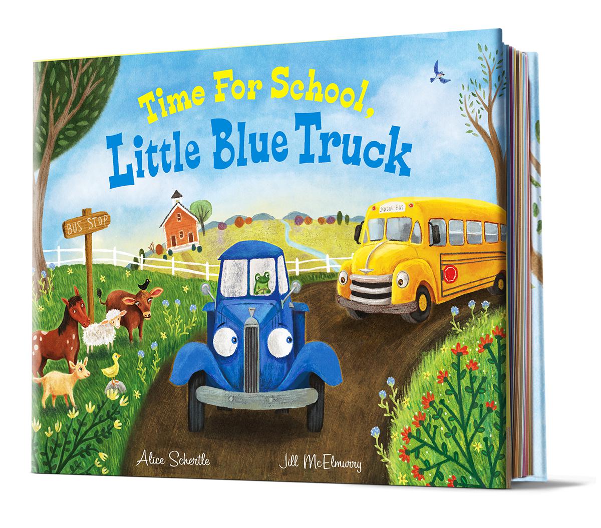  Time for School, Little Blue Truck 