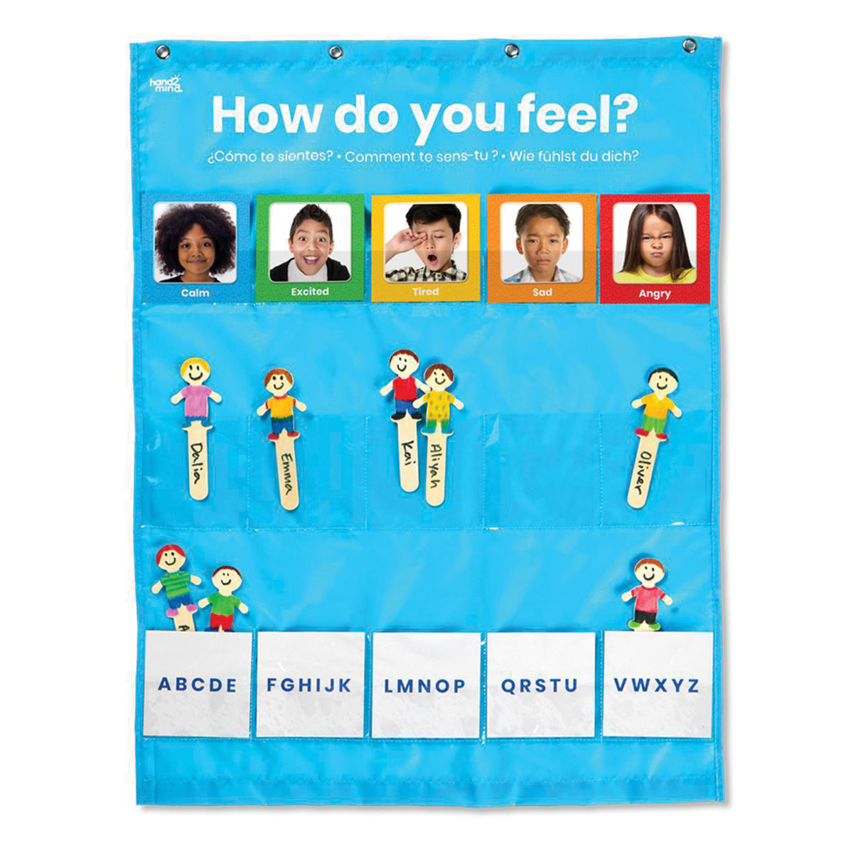  Express Your Feelings Pocket Chart 