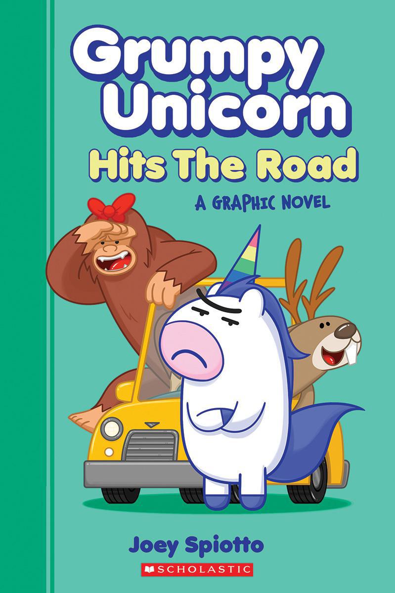 Grumpy Unicorn Hits the Road: A Graphic Novel 