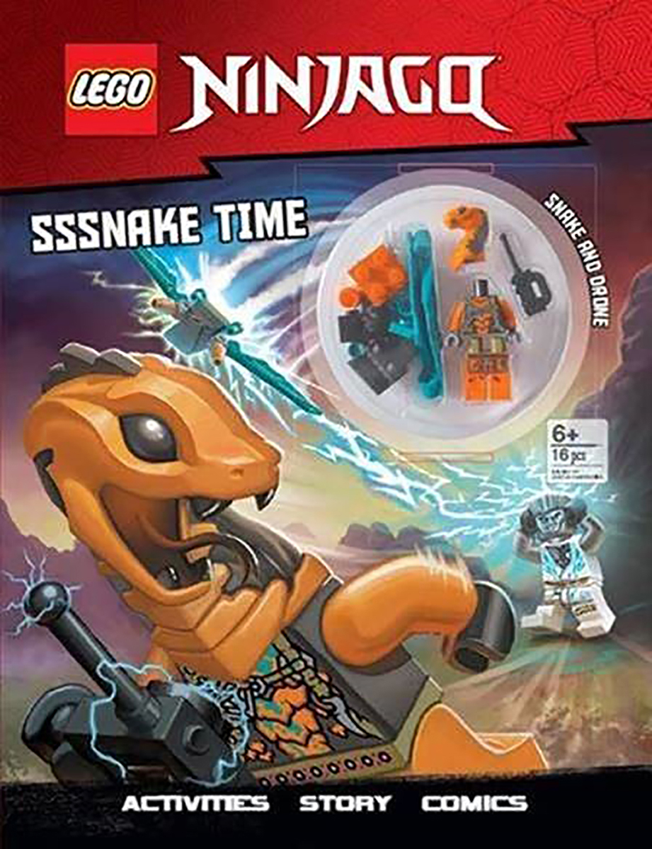  LEGO Ninjago: Sssnake Time! Activity Book (With Minifigure) 