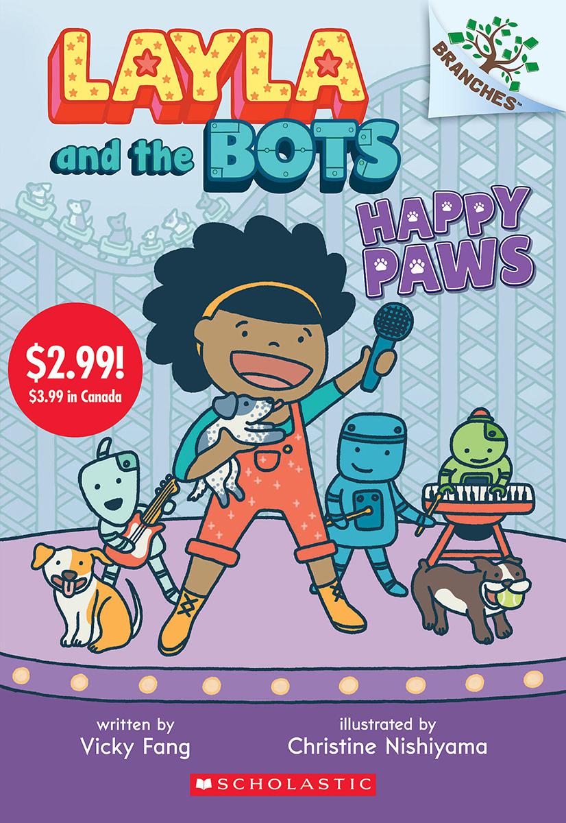  Layla and the Bots #1: Happy Paws 