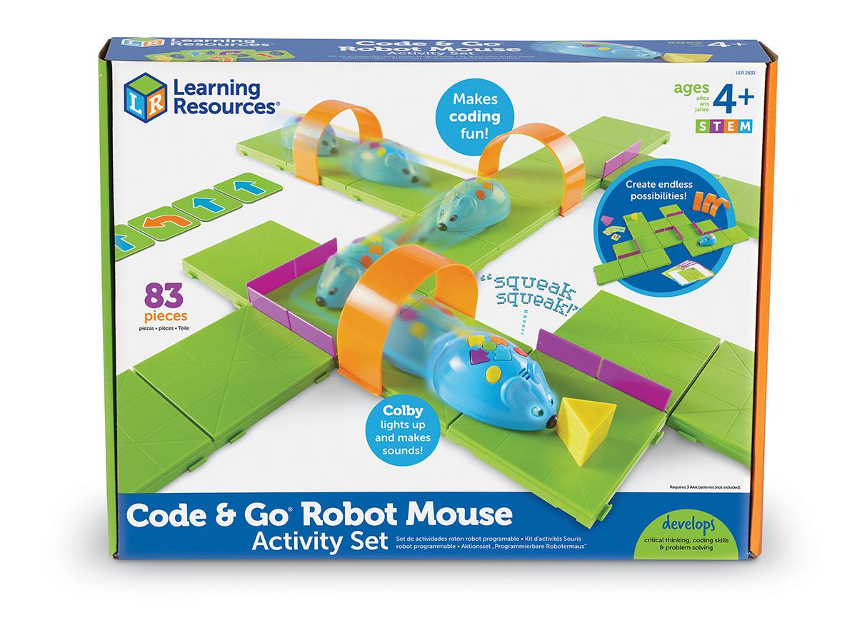  Code &amp; Go: Robot Mouse Coding Activity Set 