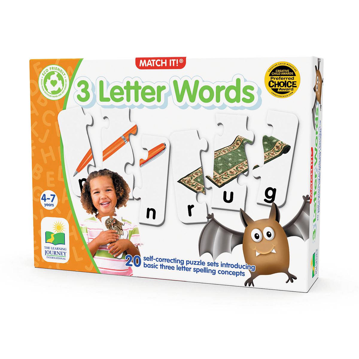  Match It! 3 Letter Words 