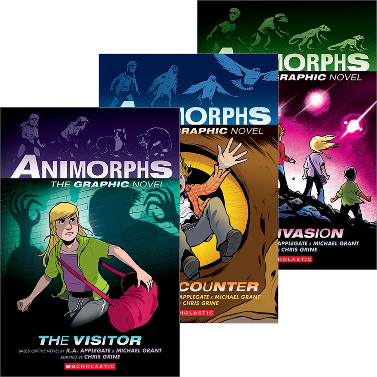  Animorphs Graphic Novel #1-#3 Pack 