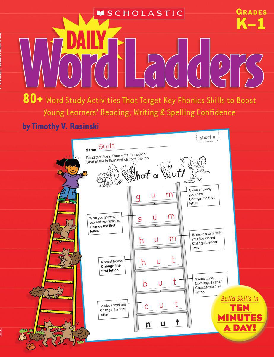  Daily Word Ladders Grades K-1