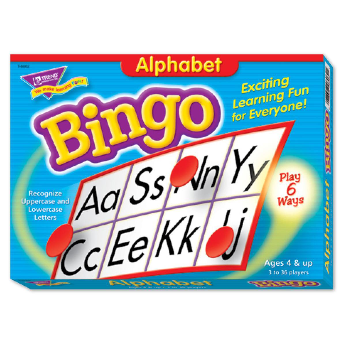  Bingo de l'alphabet 