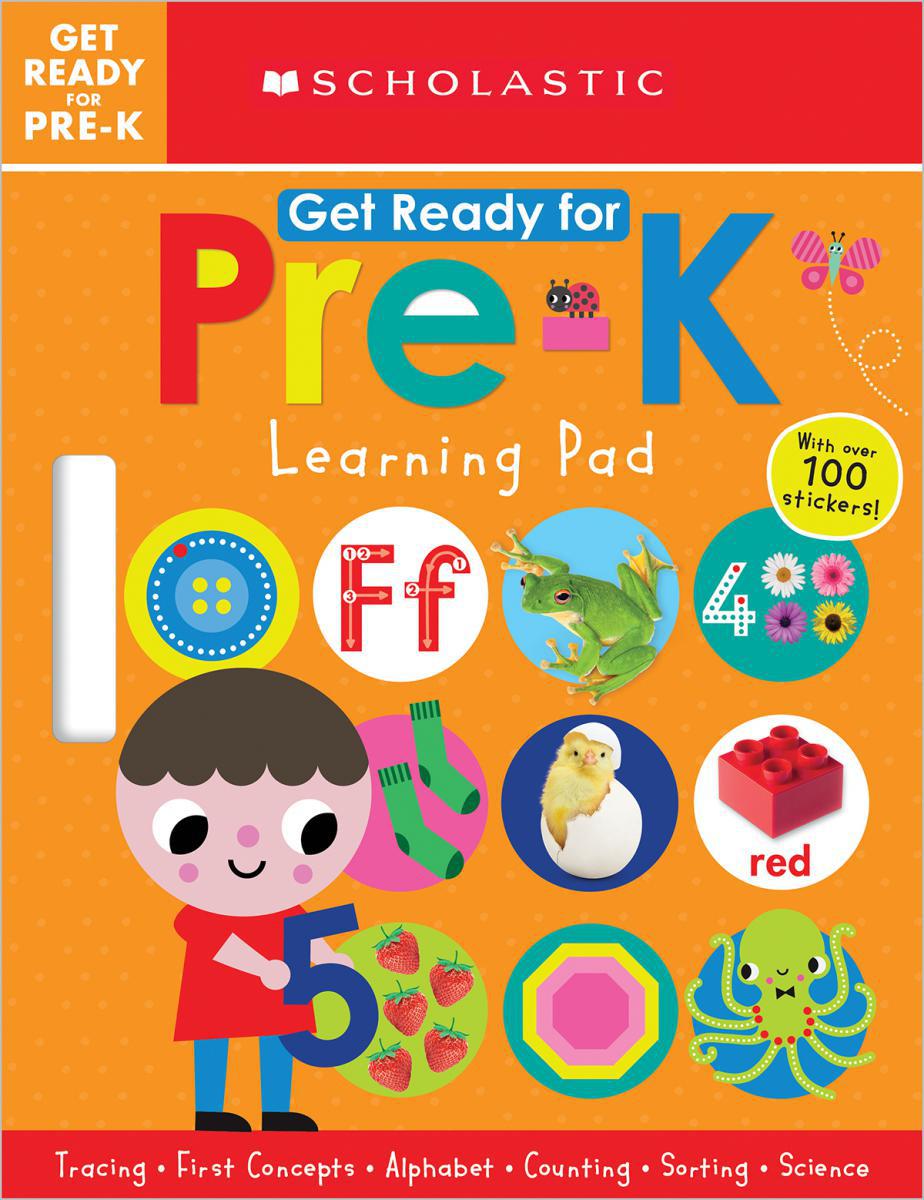  Scholastic Early Learners: Get Ready For Pre-K Learning Pad 