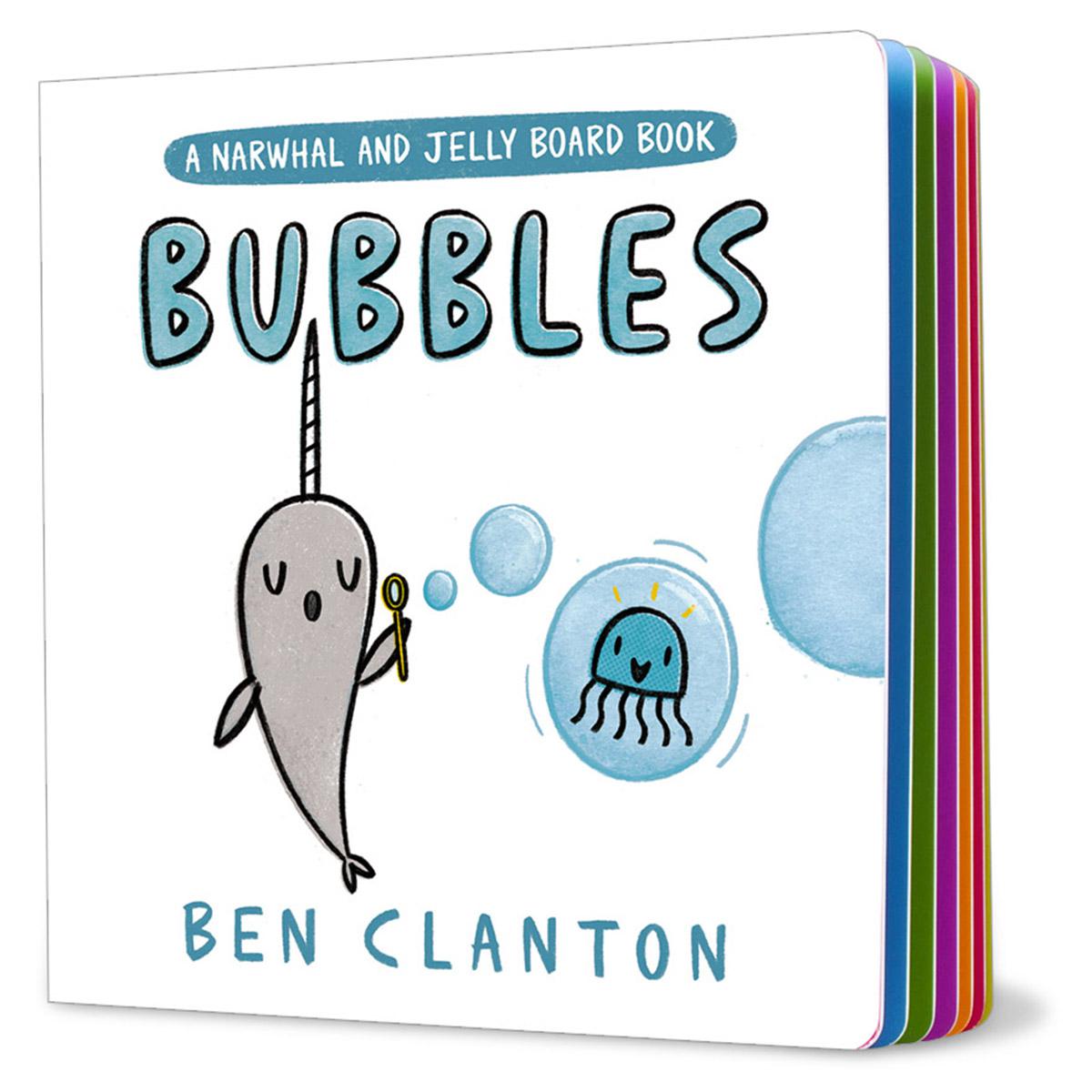  Bubbles: A Narwhal and Jelly Board Book 